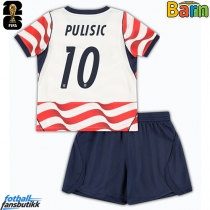 Forente stater Christian Pulisic #10 Hjemmedraktsett Barn VM 2026 Kortermet (+ Korte bukser)